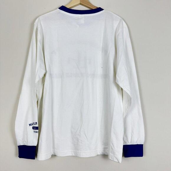 NWT VTG Toronto Maple Leafs NHL Licensed Long Sleeve Tee Y2K - Picture 2 of 10